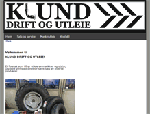 Tablet Screenshot of klund.net